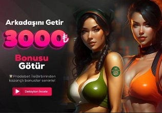 Pradabet spor bahisleri arayüzünde bir çok promosyonlardan faydalanabilirsiniz.